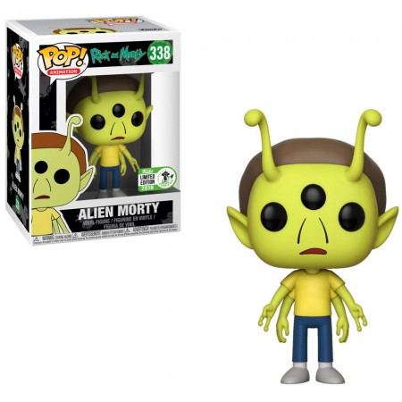 Funko Pop Animation Rick And Morty Exclusive - Alien Morty 338