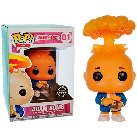Funko Pop Chase Gpk Garbage Pail Kids - Adam Bomb 01 Glows In The Dark
