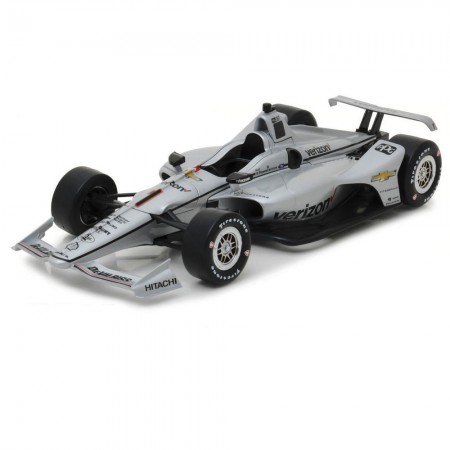 Carro Greenlight Joseth Newgarden #1 2018 Escala 1/18 - Prata