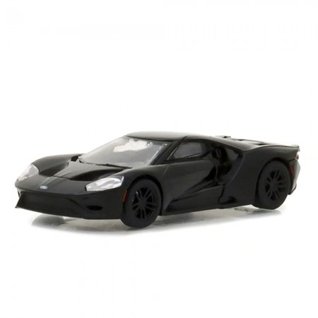 Carro Greenlight Ford Gt Black Bandit S19 2017 Escala 1/64 - Preto