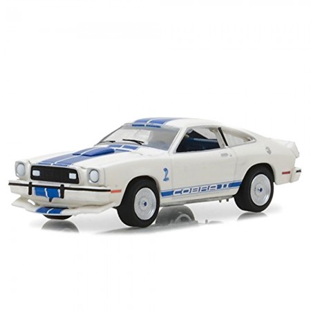 Carro Greenlight Ford Mustang Cii 1976 Tv Hs19 Escala 1/64 - Branco