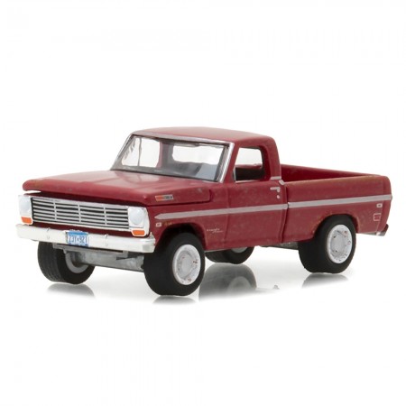 Carro Greenlight Ford F-100 Supernatural 1969 Escala 1/64 - Bord