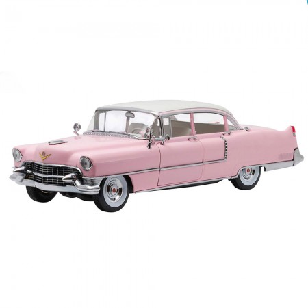 Carro Greenlight Cadillac Fleetwoood Elvis 1955 Escala 1/18 - Rosa