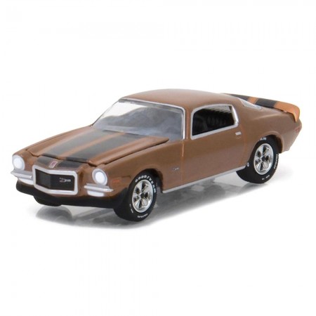 Carro Greenlight Chevrolet Camaro 1972 Escala 1/64 - Dourado