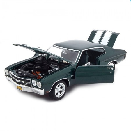 Carro Greenlight Chevrolet Chevelle Ss 396 1970 John Wick Escala 1:18