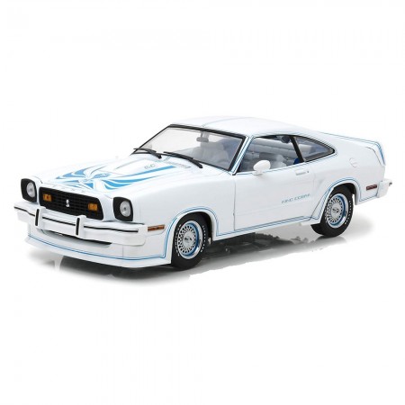 Carro Greenlight Ford Mustang Ii King Cobra 1978 Escala 1/18 - Branco