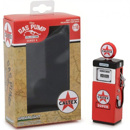 Greenlight Vintage Gas Pumps Series 4 1948 Escala 1/18 - Vermelho
