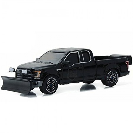 Carro Greenlight Ford F-150 Rescue Team 2015 Escala 1/64 - Preto