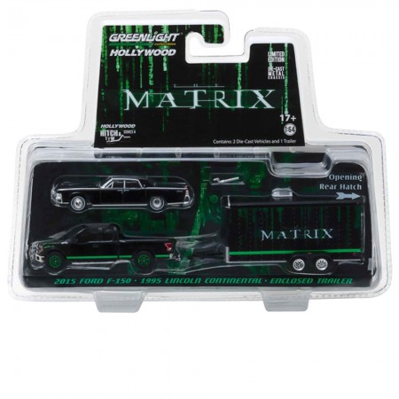 Carro Greenlight Ford F-150 Matrix 1999 2015 Escala 1/64 - Preto