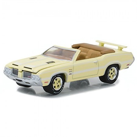 Carro Greenlight Oldsmobile Escala 1/64 - Amarelo