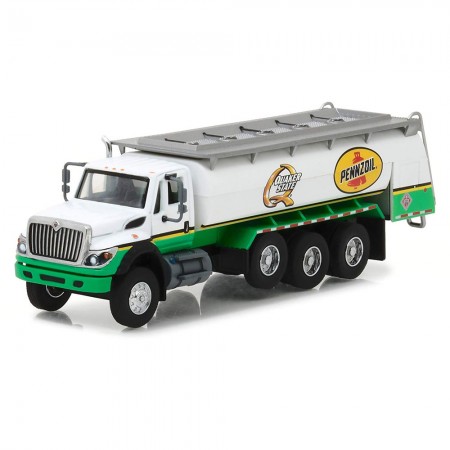 Caminho Greenlight Penzoil Quaker Escala 1/64 - Branco e Verde