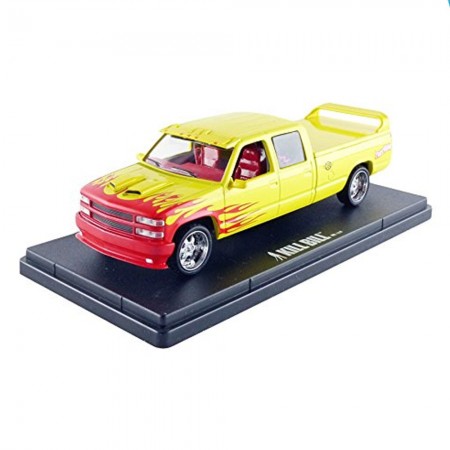 Carro Greenlight Crew Cab Pussy Wagon Kill Bill 1 1997 Escala 1/43 - Amarelo