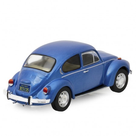 Carro Greenlight Volkswagen Beetle Big Lebowski 1998 Escala 1/43 - Azul