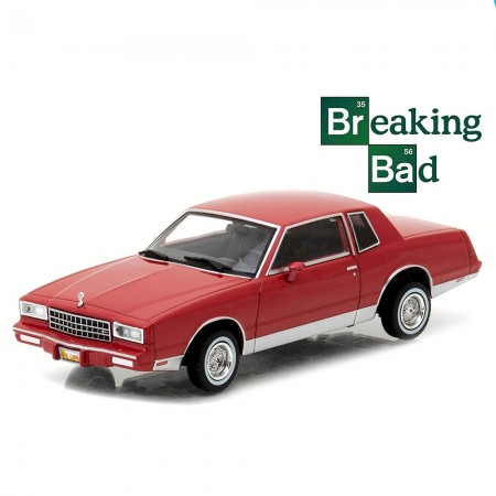 Carro Greenlight Chevy Monte Carlo Breaking Bad Tv 1982 Escala 1/43 - Vermelho