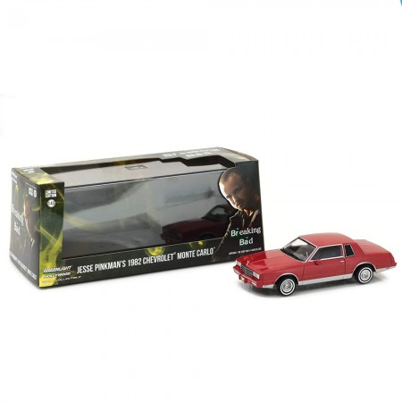 Carro Greenlight Chevy Monte Carlo Breaking Bad Tv 1982 Escala 1/43 - Vermelho