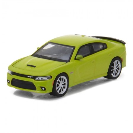 Carro Greenlight Dodge Charger 2017 Escala 1/64 - Verde
