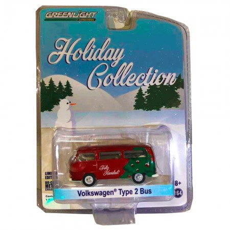 Carro Greenlight Volkswagen Type 2 Bus Escala 1/64