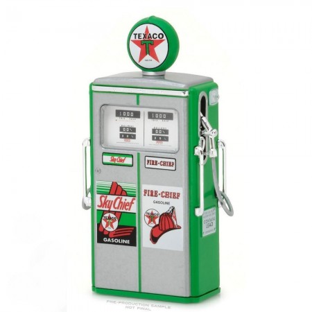 Greenlight Gas Pump Texaco Escala 1/18
