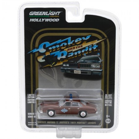 Carro Greenlight Pontiac Sherif Escala 1/64 - Marrom