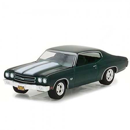 Carro Greenlight Chevrolet Chevelle 396 Escala 1/64 - Verde