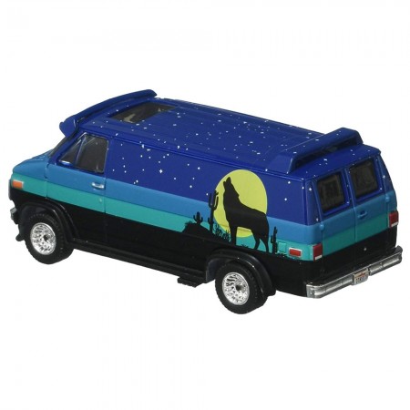 Carro Greenlight Gmc Vandura Escala 1/64 - Azul