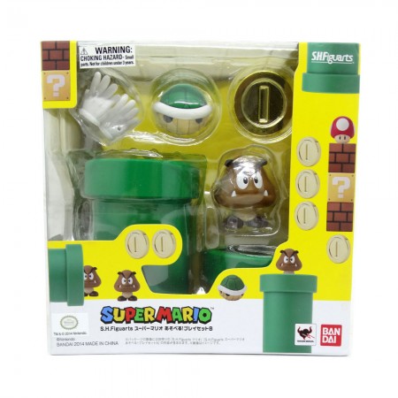 Boneco Bandai Super Mario Diorama 83195