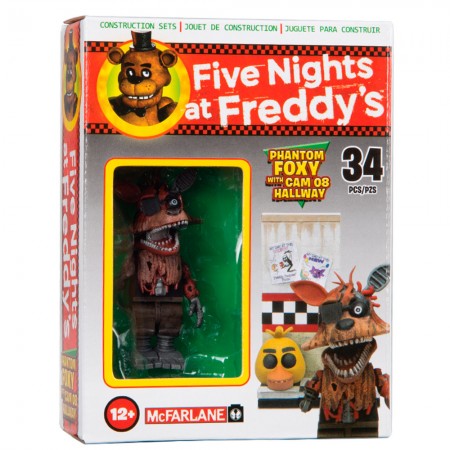 Boneco Mcfarlane Five Nights At Freddys - Foxy With Cam 08 Hallway
