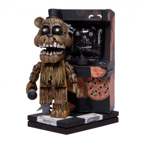 Boneco Mcfarlane Five Nights At Freddys - Freddy With Arcade Cabinet