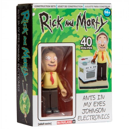 Boneco Mcfarlane Rick And Morty - Ants In My Eyes Johnson Electronics