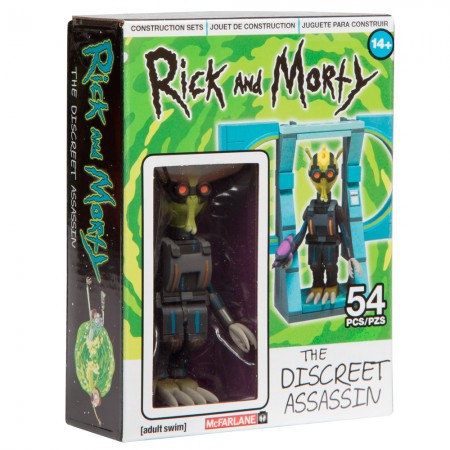 Boneco Mcfarlane Rick And Morty - The Discreet Assassin