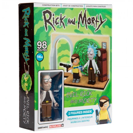 Boneco Mcfarlane Rick And Morty - Evil Rick And Morty