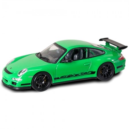 Carro Lucky Porsche 997 Gt3 Rs Escala 1/43 - Verde