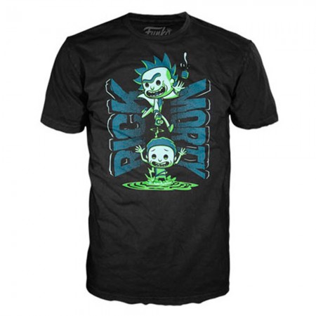 Camiseta Funko Pop Tees Rick And Morty: Morty Portal - Tamanho Egg
