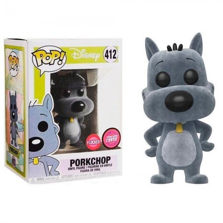 Funko Pop Chase Disney Doug - Porkchop 412 (flocked)