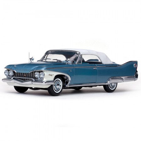 Carro Sun Star Plymounth F.c Conv 1960 Escala 1/18 - Azul