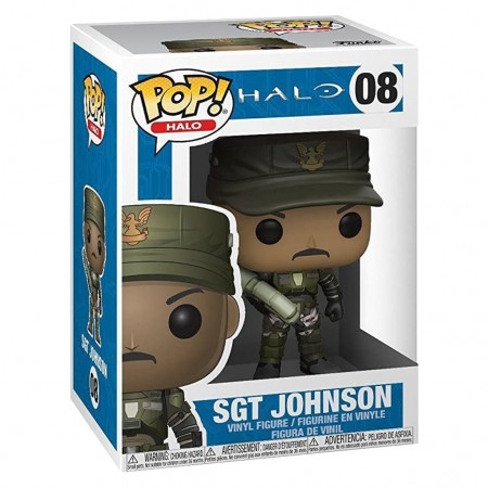 Funko Pop Games Halo - Sgt Johnson 08