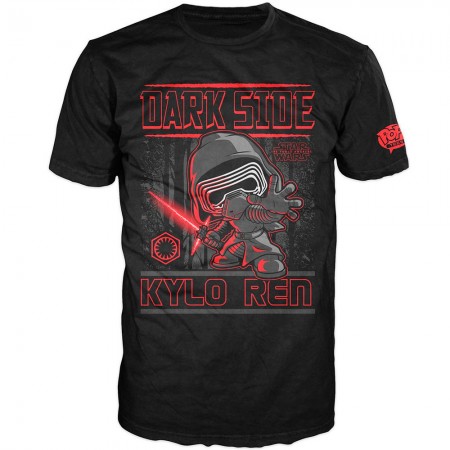 Camiseta Funko Pop Tees Star Wars: Kylo Ren Poster - Tamanho Gg