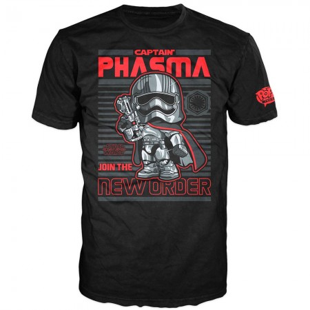 Camiseta Funko Pop Tees Star Wars Captain Phasma Poster - Tamanho G