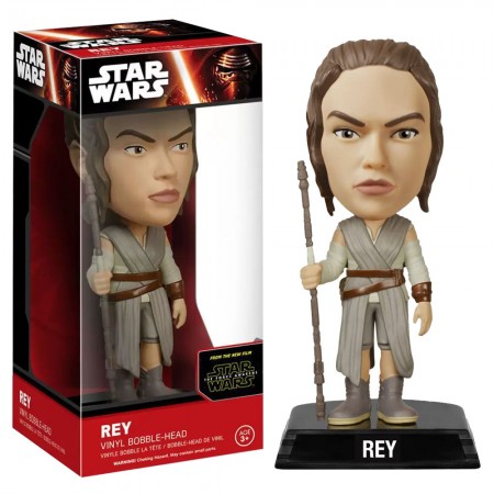 Boneco Funko Wacky Wobbler Star Wars - Rey