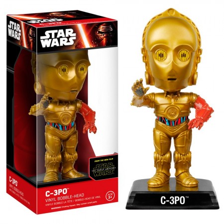 Boneco Funko Wacky Wobbler Star Wars - C-3po