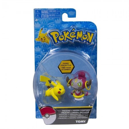 Boneco Tomy Pokemon Act. Pikachu Vs Hoopa 18865