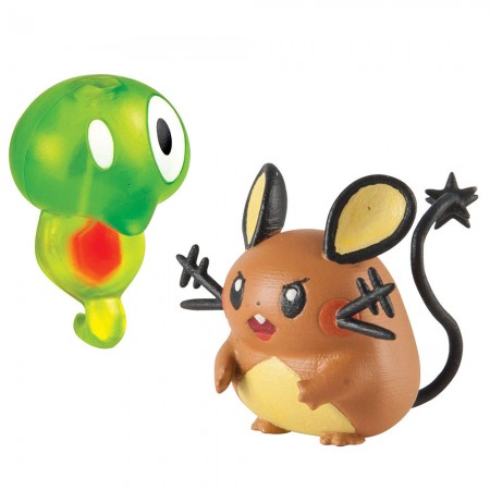 Boneco Tomy Pokemon Act. Zygarde Vs Dedenne 18654