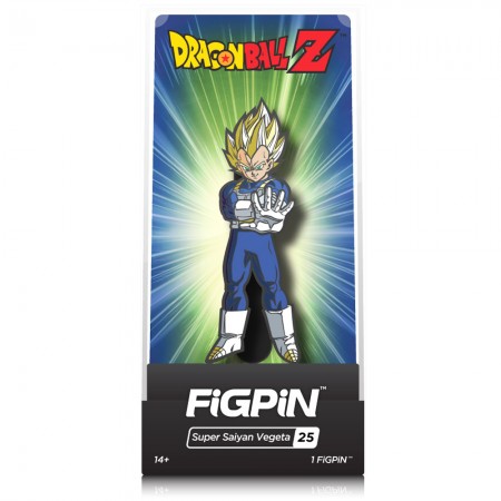 Broche Colecionvel Figpin - Dragon Ball Z Vegetta Super Saiyan 25