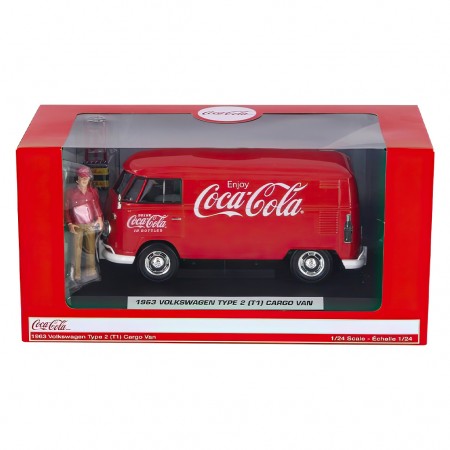 Carro Coca Cola Volkswagen T2 T1 Pickup 1963 Escala 1/24
