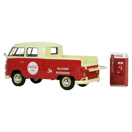 Carro Coca Cola Volkswagen T2 T1 Pickup 1963 Escala 1/24