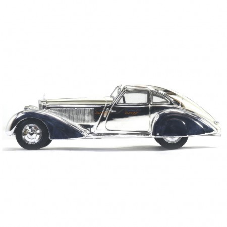 Carro Ixo - Mercedes-benz 500k 1935 Cromado - Escala 1:43