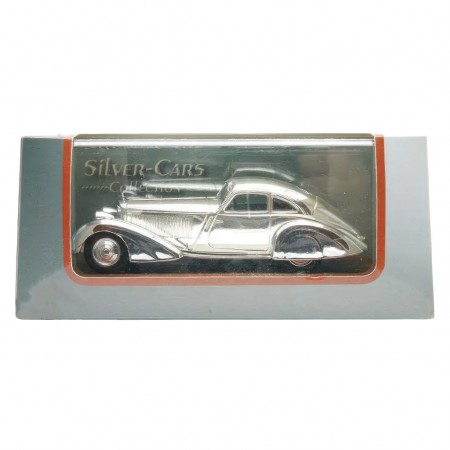 Carro Ixo - Mercedes-benz 500k 1935 Cromado - Escala 1:43
