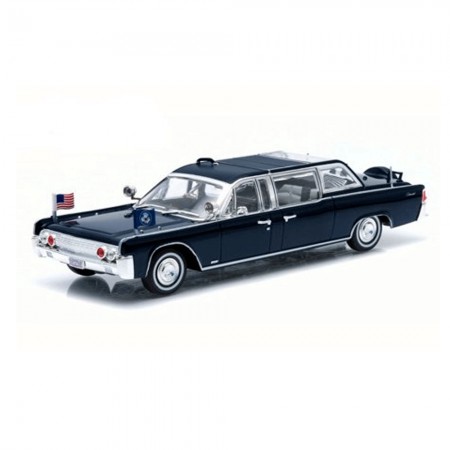 Carro Ixo Lincoln Cont. Limousine Ss-100 X Assas. Kenedy - Escala 1/43 - Preto