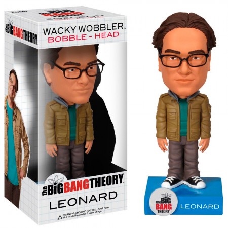 Boneco Funko Wacky Wobbler The Big Bang Theory - Leonard