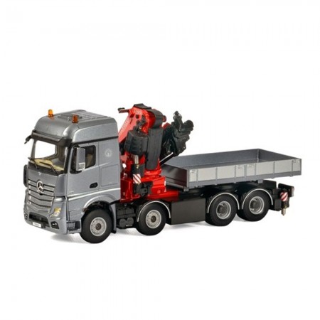 Caminhao Wsi Mercedes Benz Big Space 8x4 Fassi 1100 Bb 04-1166 Escala 1/50